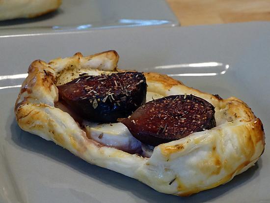 Feuilleté de chèvre aux figues de Solliès